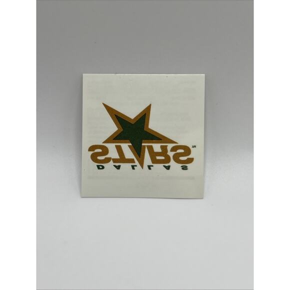 Dallas Stars NHL Hockey 10 Count Temporary Tattoos Game Party Team Finals - Picture 4 of 8